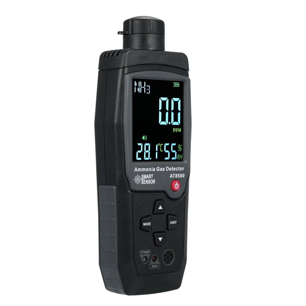 SMART SENSOR AT8500 Handheld Ammonia Gas Detector | 0-100PPM Digital Tester - Image 2