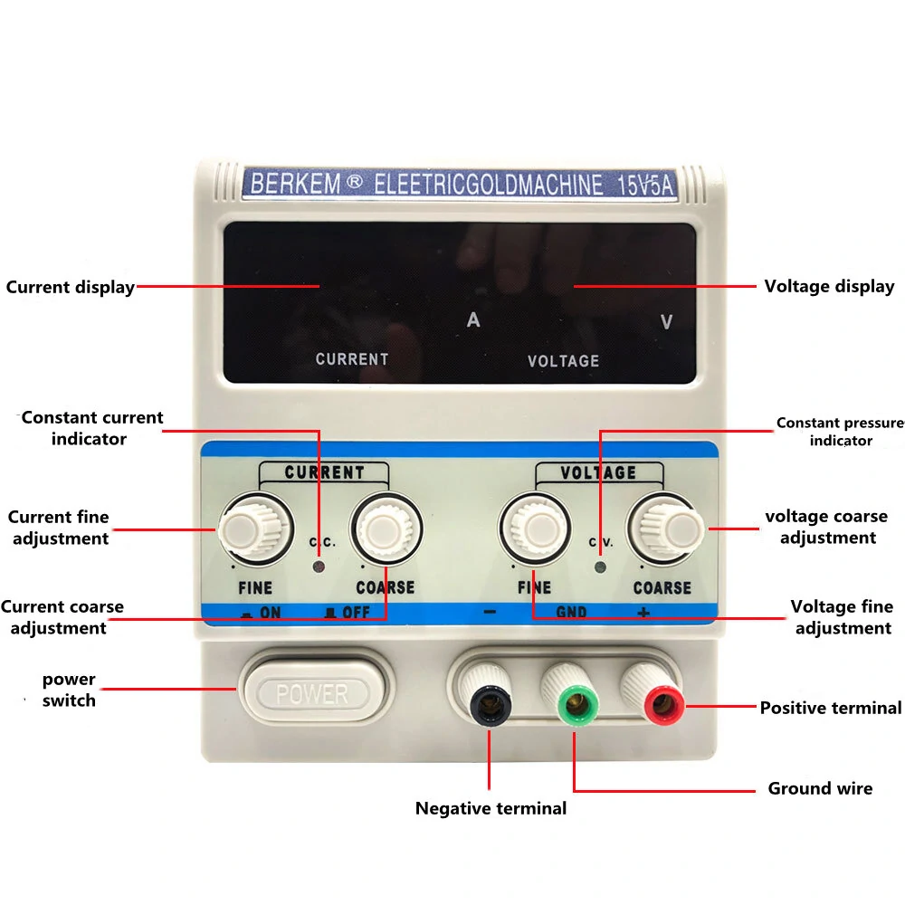 Jewelry Plating Machine - 15V 5A Gold Silver Platinum Plating Tool | Jewellery Equipment - Image 5