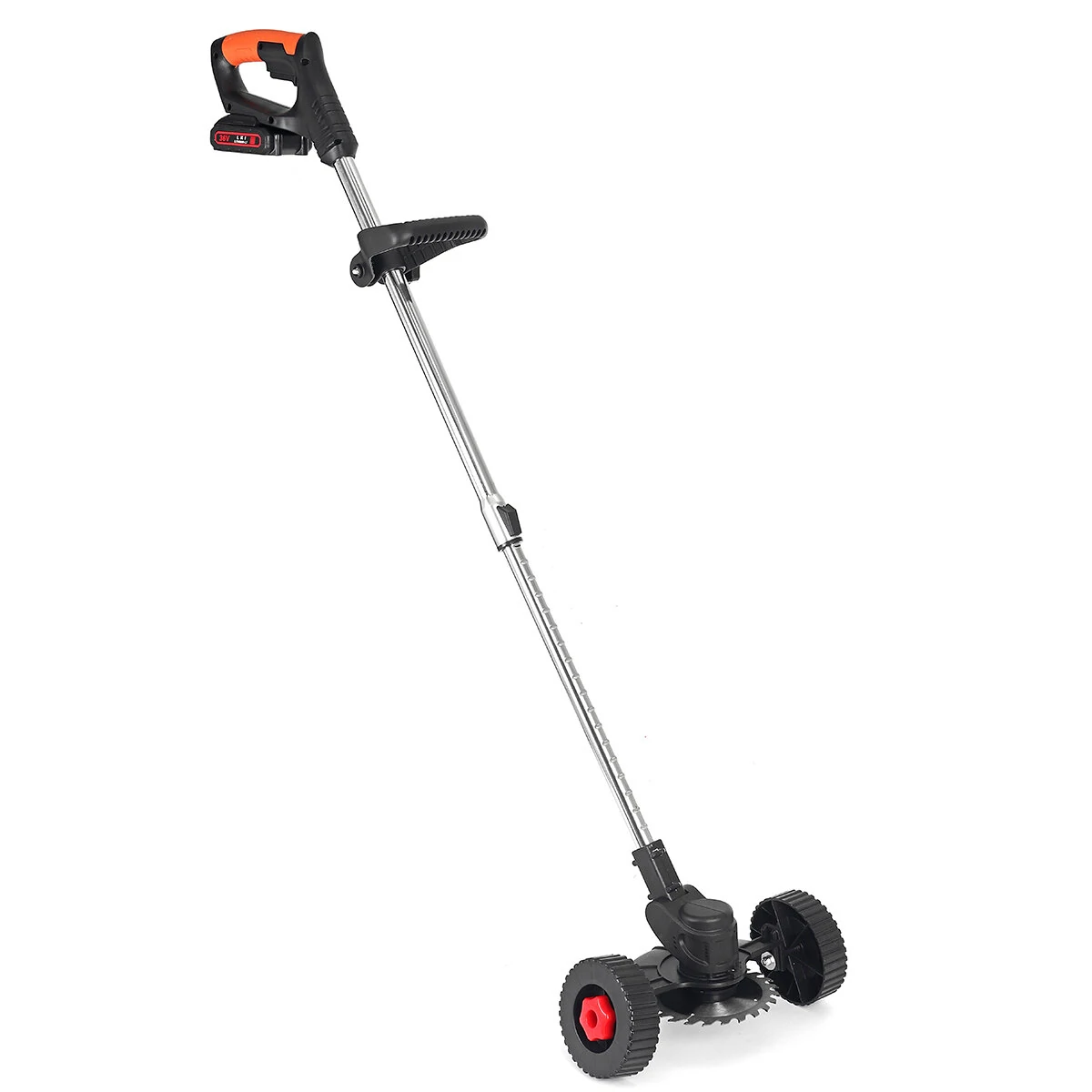 36VF Cordless Grass Trimmer | Electric Lawn Mower & Edging Tool w/ Battery - Image 4