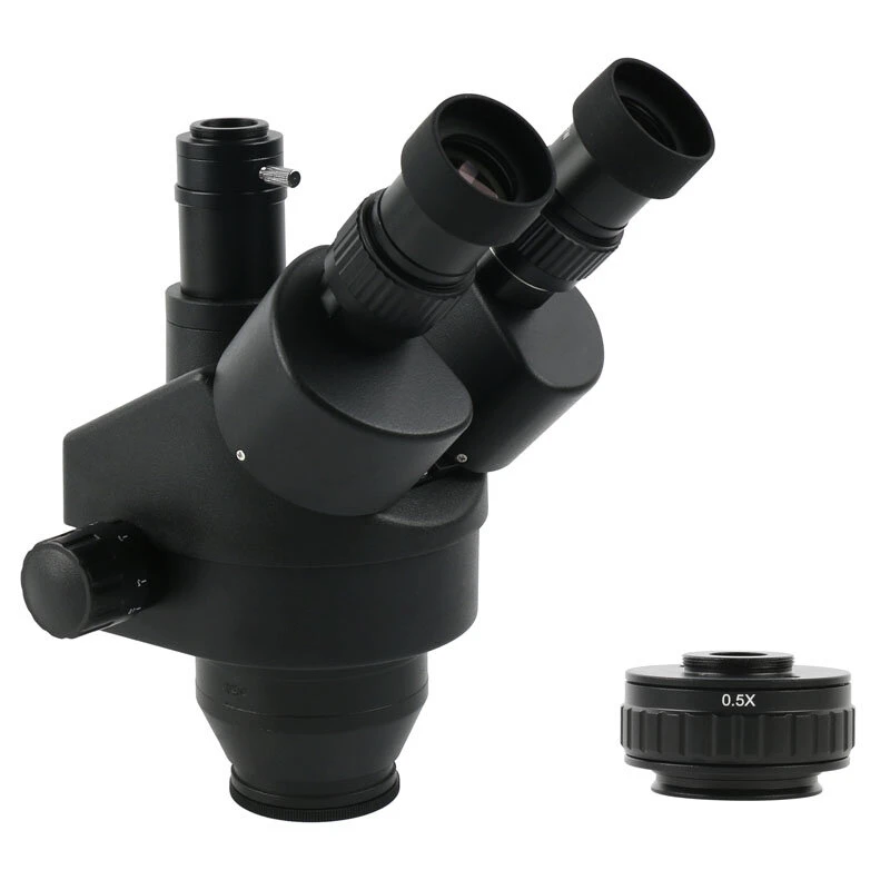 Simul Focal Trinocular Stereo Microscope | 3.5-90X Zoom for PCB Repair & Soldering - Image 2