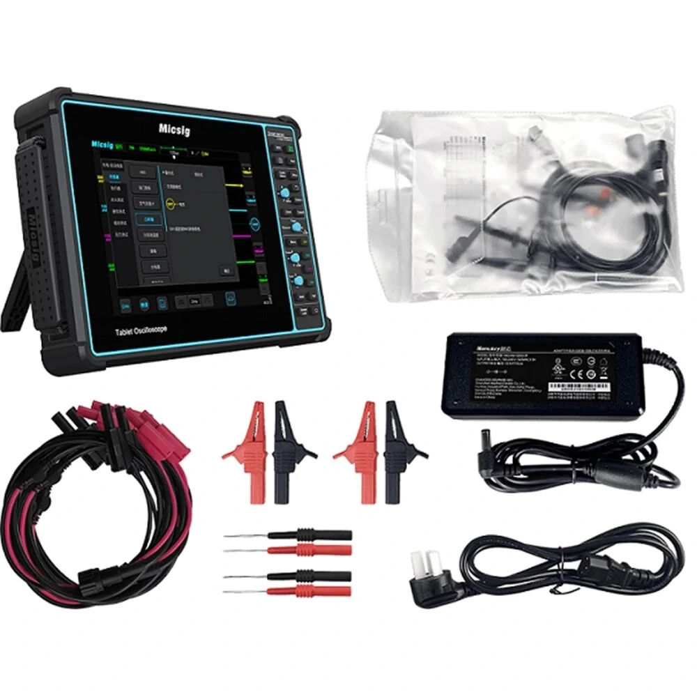 Micsig SATO1004 4-Channel 100MHz Tablet Oscilloscope | 1G Sa/s | APP Control - Image 2