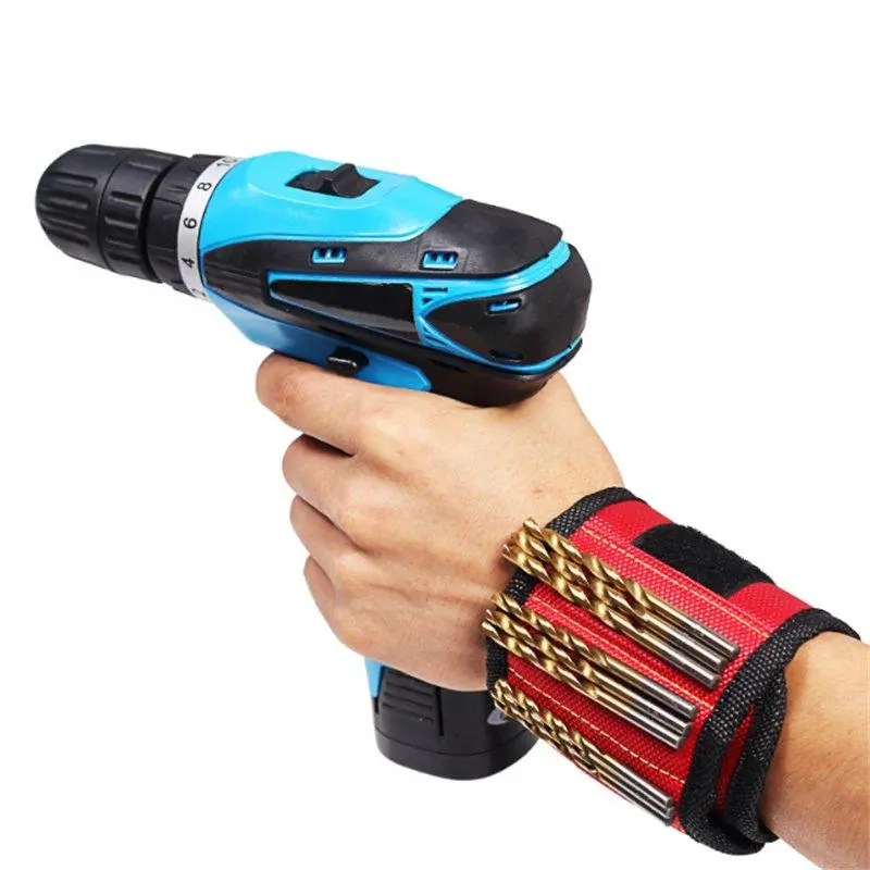 HILDA Magnetic Wristband Tool Holder | Strong Grip for Screws & Bits - Image 3