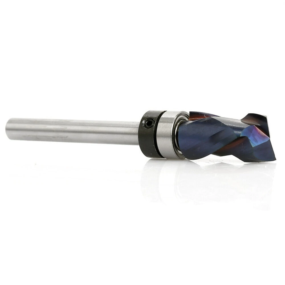 Blue Nano Coated High-End Milling Cutter | Extended Shaft Hard Alloy | Woodworking Router Bit - Image 3