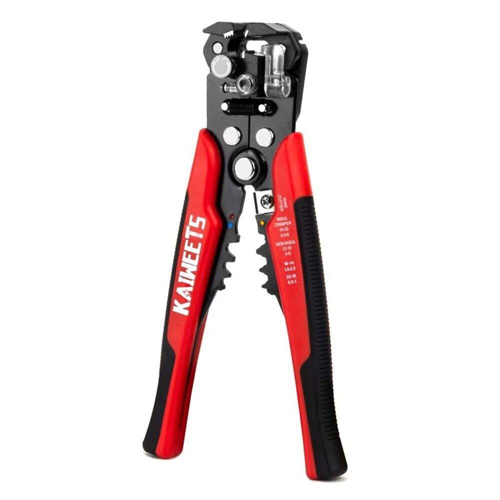 KAIWEETS KWS-103 Wire Stripper | 10-24AWG Stripping & Crimping Tool | TPR Handle - Image 2