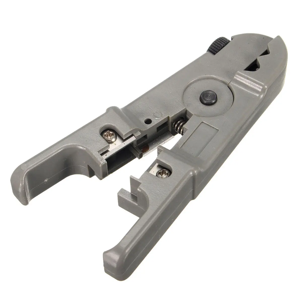 Universal Coax Cable Stripper Tool | Coaxial UTP/STP Wire Cutter & Stripper - Image 3