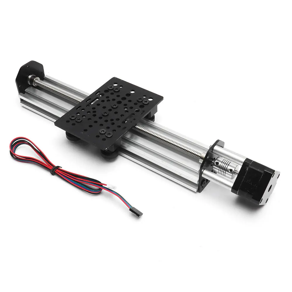 HANPOSE HPV1 Linear Guide Set | 100-500mm Linear Actuator Module with 17HS3401S Stepper Motor - Image 2
