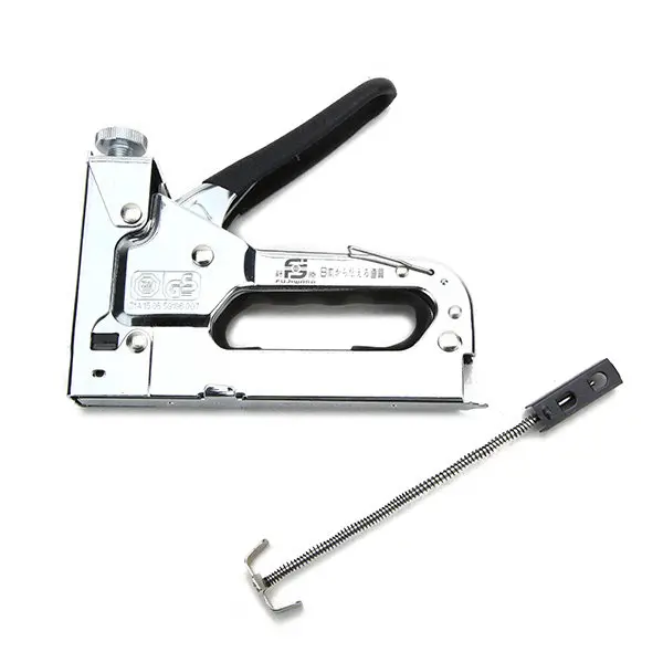 Heavy Duty Upholstery Staple Gun for Wood Furniture - 800 Nails Included - Image 4