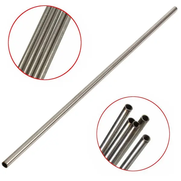 304 Stainless Steel Capillary Tube - 10mm OD x 8mm ID, 500mm Length, 5pcs - Image 2