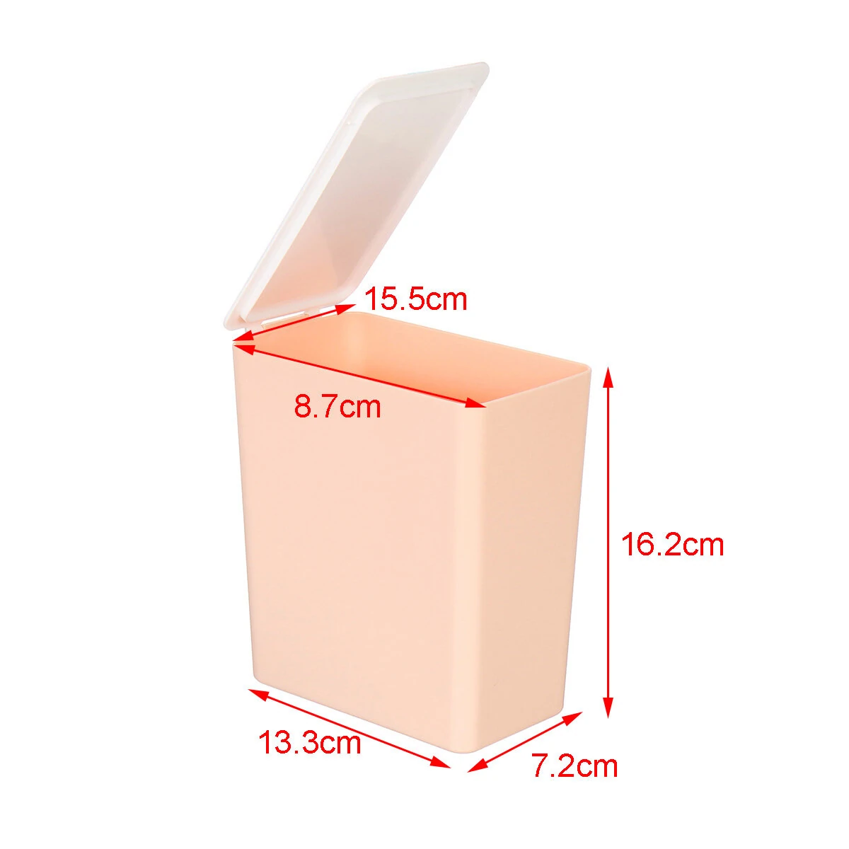 Desktop Trash Can | Office Table Waste Bin - Mini Storage Container - Image 5