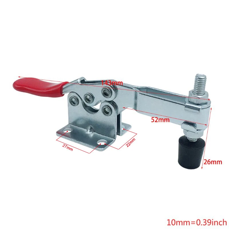 Bessey GH-201B Horizontal Toggle Clamp - Quick Release Woodworking Fix Clip - Image 2