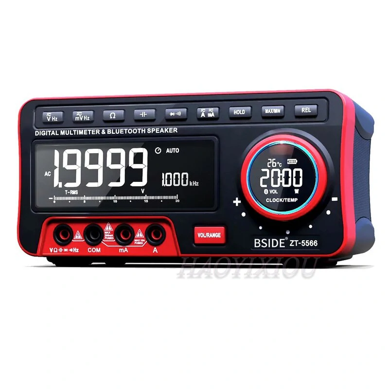 BSIDE ZT5566 Bluetooth Multimeter | 19999 Counts, Auto-Ranging, Desktop Digital - Image 2
