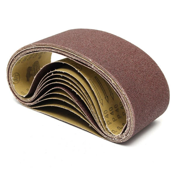 Zirconia Abrasive Sanding Belts - 10pcs 90x620mm | 40-600 Grit for Wood Grinding - Image 5