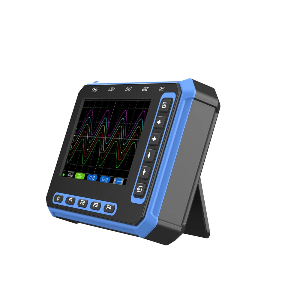 AV TOOLTOP OS-5C Portable Oscilloscope | 5-Channel, 1MHz Bandwidth, 3MHz Sample Rate | USB-C & WiFi - Image 2
