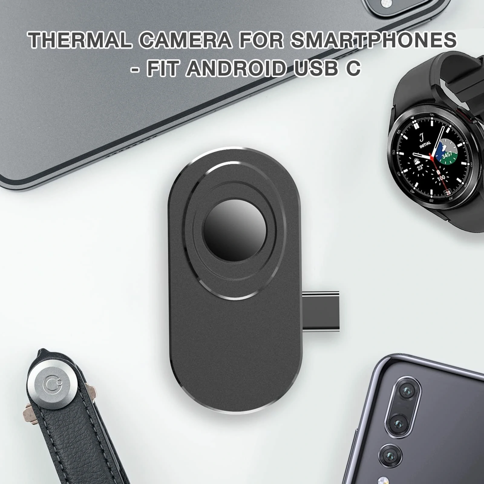 NOYAFA NF-586S Thermal Camera for Smartphones - 256x192 IR Resolution | Home & Building Inspection - Image 3