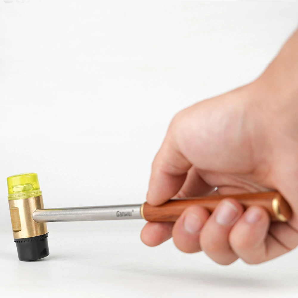 Woodworking Hammer - Brass Ergonomic & Compact Design - Durable DIY Tool - Image 2