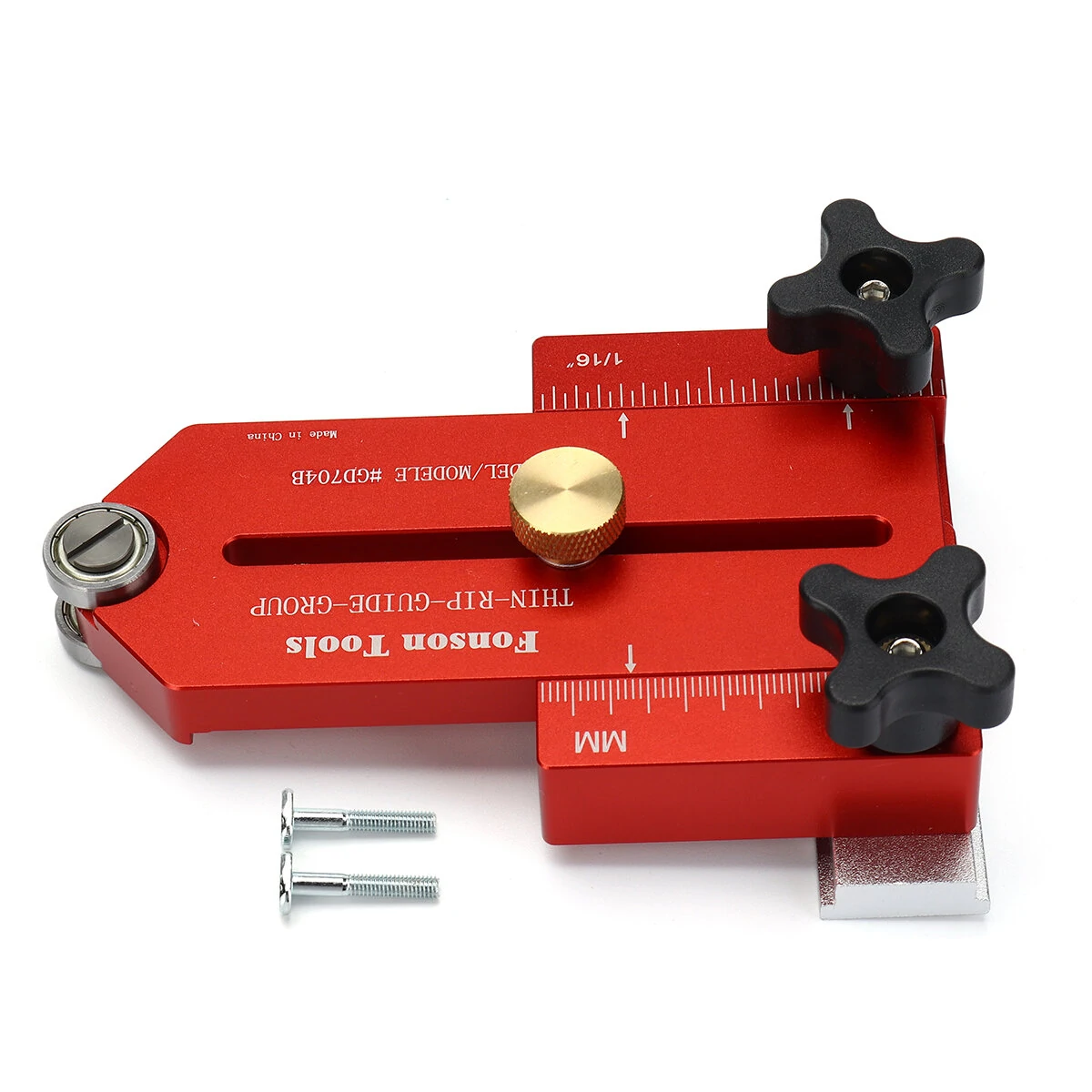 FONSON Upgrade Thin Rip Guide | Extended Table Saw Fence | T-Track Workbench Guide - Image 4