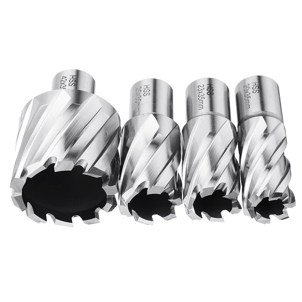 Drillpro 12-42mm HSS Annular Cutter | Metal Core Drill Bit for Magnetic Drill Press - Image 2