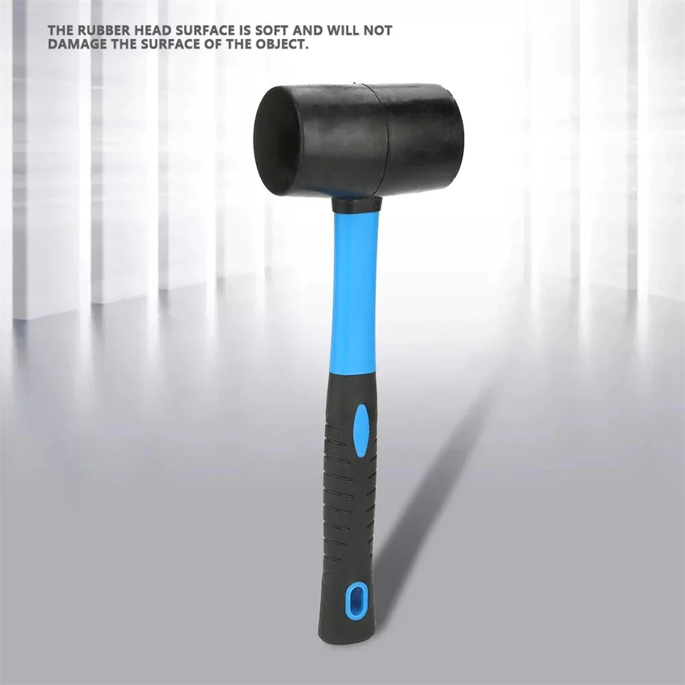 Rubber Mallet Hammer - Dual Soft Head - Lightweight Ergonomic Handle - Anti-Scratch Tool - Image 5