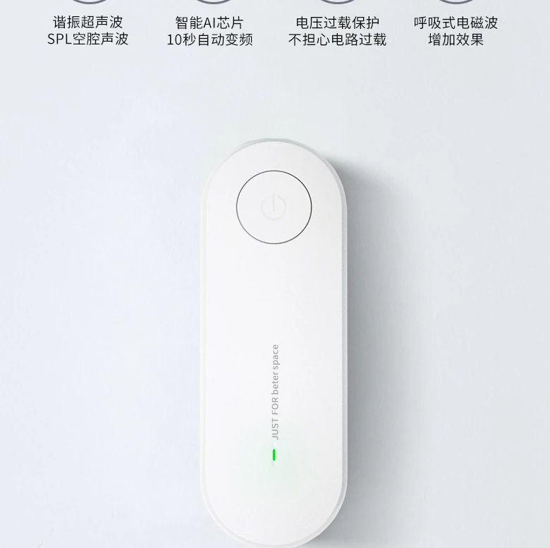 Ultrasonic Pest Repellent 2-Pack | EU Plug - 360° Coverage, Pet Safe - Image 2