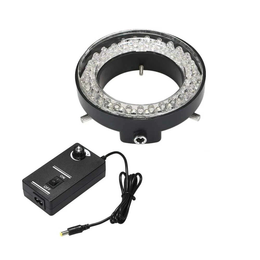 Adjustable 56 LED Ring Light for Stereo Microscope | EU Plug | Illuminator Lamp - Image 3
