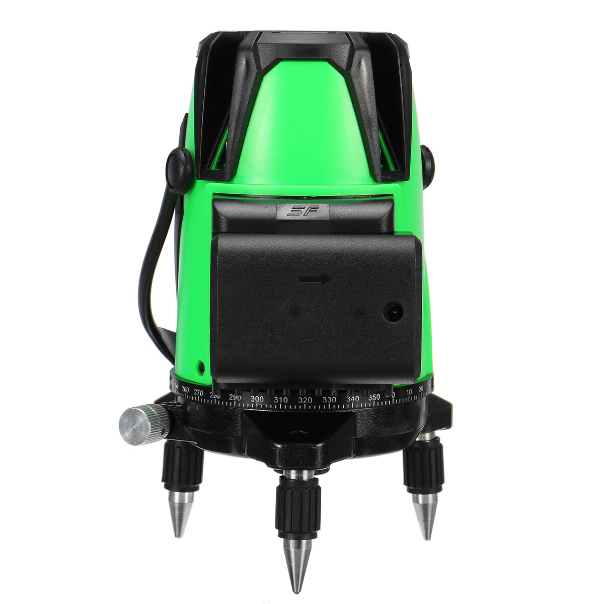Green Self-Leveling 5-Line Laser Level | 3D 360° Rotary Cross Measure Tool - Image 4