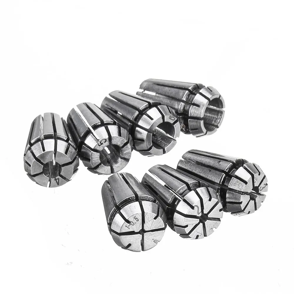 ER11 Spring Collet Set - 7pcs 1-7mm for CNC Milling & Lathe | Precision Chuck - Image 5