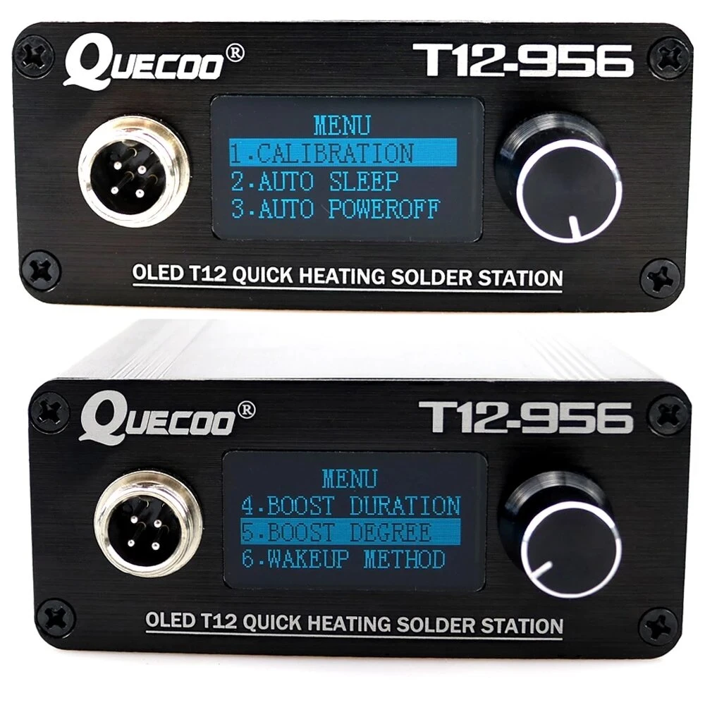 STC T12-956 OLED Soldering Station - 907 Handle & Acrylic Panel | Welding Tool - Image 5