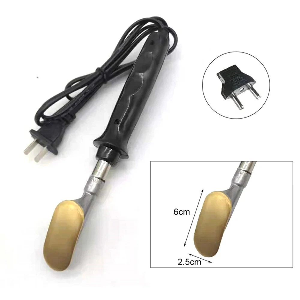 50W Car Bumper Repair Kit - Electric Soldering Iron & Plastic Welding Tool with PP Sticks - Image 3