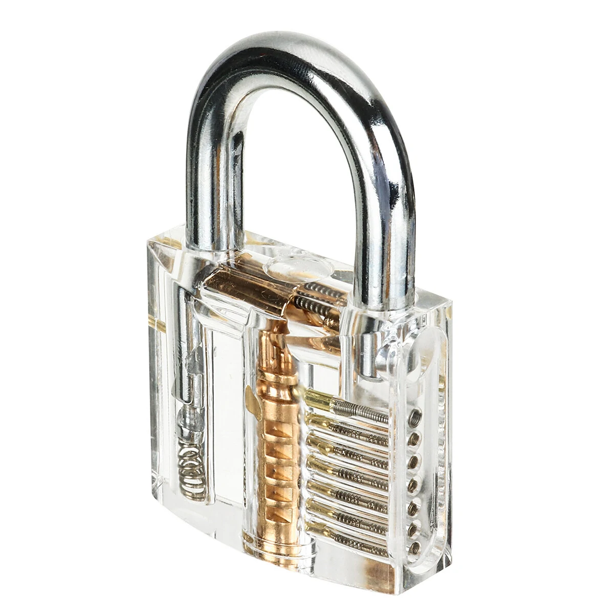 24PCS Stainless Steel Picks and Padlocks Set | Complete with Picking Blade & Wrench - Image 5