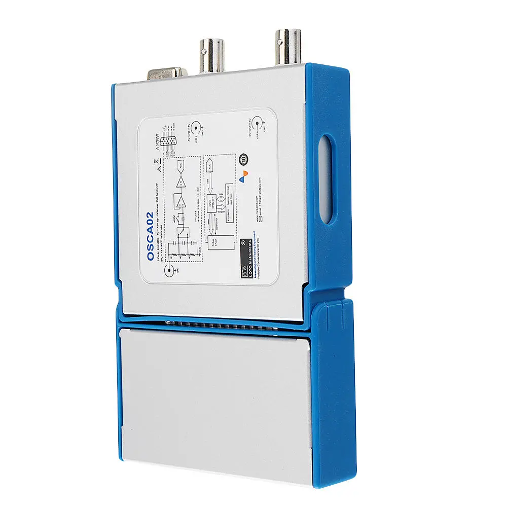 LOTO OSCA02 35MHz 2CH Portable Oscilloscope | 100MS/s USB PC Virtual - Image 3