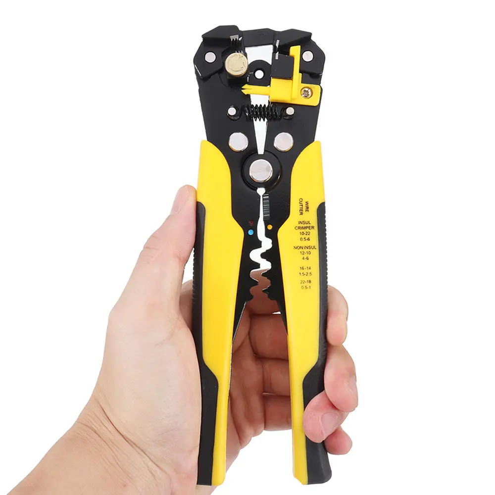 Automatic Adjusting Wire Stripper - Multifunctional Crimping Tool 0.2-6.0mm² 24-10AWG - Image 2