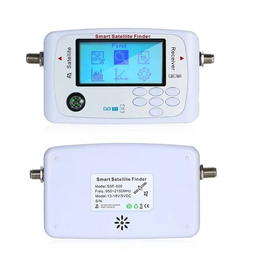 Mini Digital Satellite Signal Finder Meter with LCD Display | APP Control & Compass - Image 2