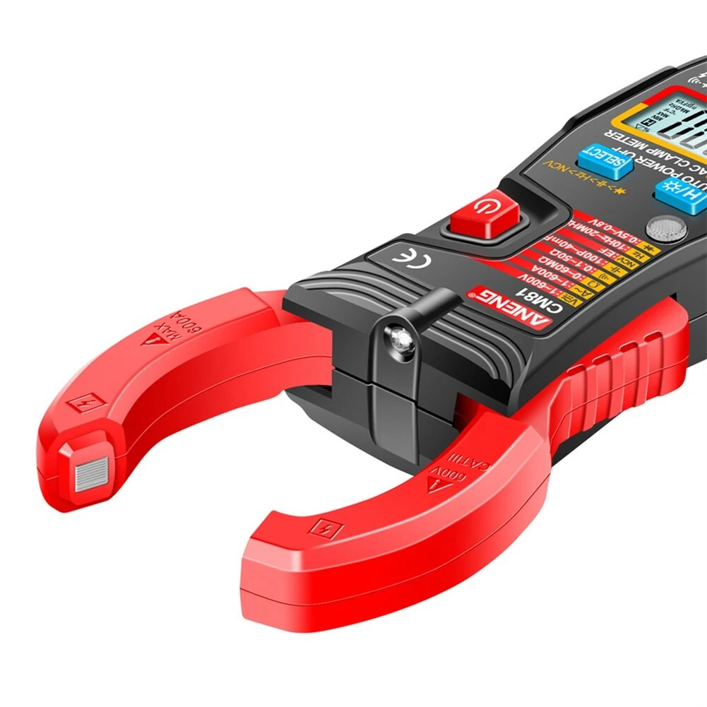 ANENG CM81 Digital Clamp Meter - 6000 Counts Auto Range NCV Tester - Image 4
