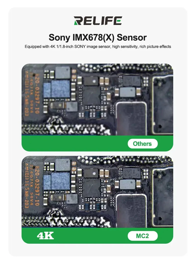 RELiFE MC2 4K Microscope Camera - IMX385 Sensor | Type-C & HDMI Output - Image 4