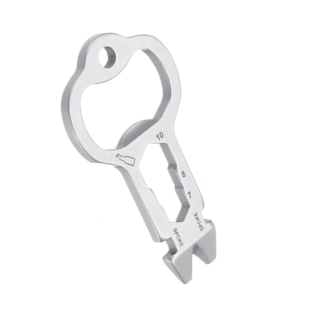 EDC Multi-tool Key Ring - Nail Puller, Bottle Opener, Survival Camping Gadget - Image 3