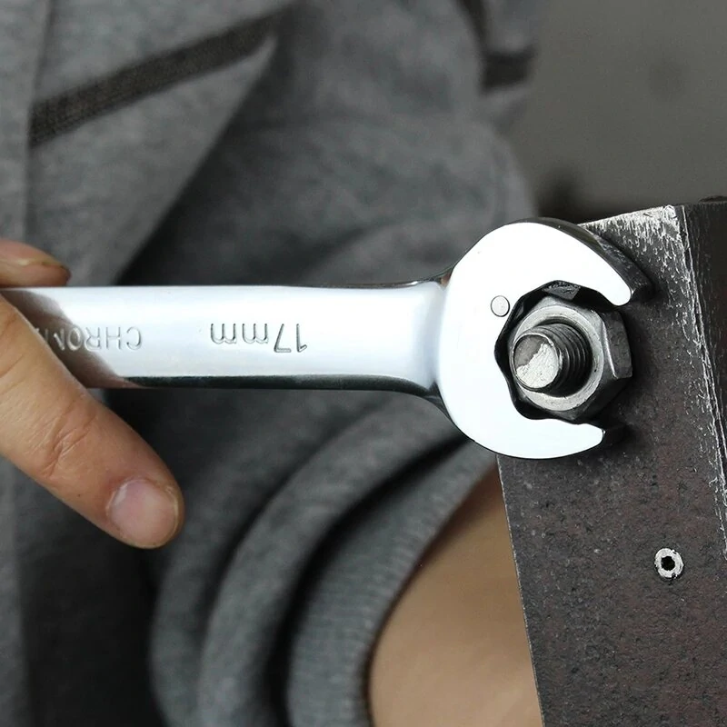LAOA Double Ratchet Combination Wrench | 8-18mm Sizes | Torx Auto Repair Tool - Image 4