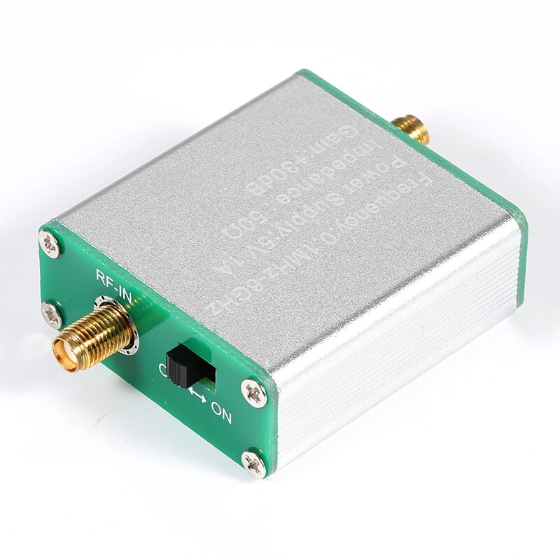 Low Noise Amplifier 0.01-6GHz | 35dB Gain RF Signal Amp | SMA Female Type-C/Battery - Image 4
