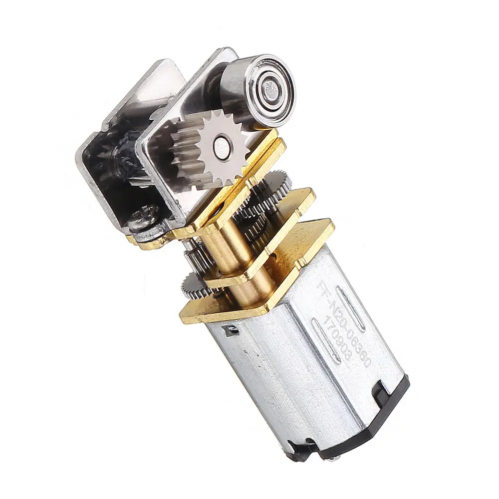 Machifit GM12YN20-3DP DC12V 11RPM Metal Gear Motor | Right Angle Output for 3D Pen - Image 3