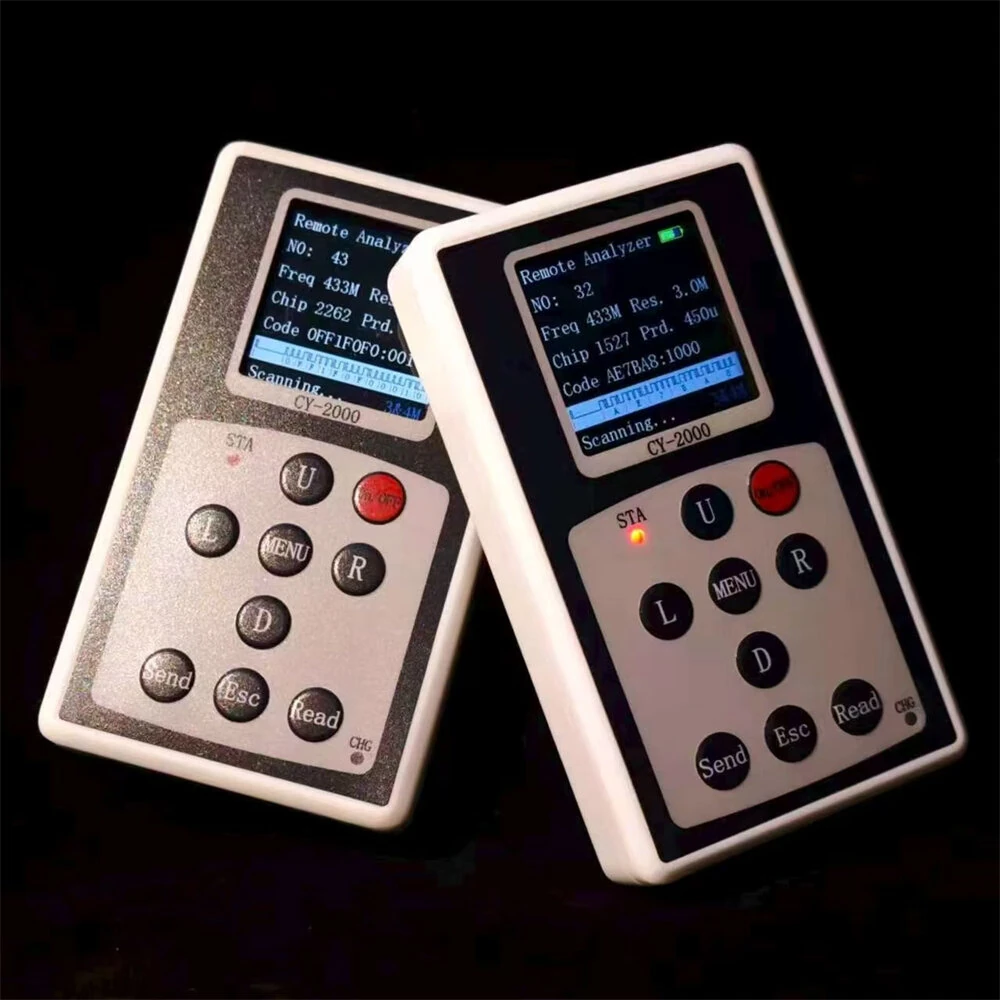 CY-2000 Wireless Remote Control Analyzer | 315MHz 433MHz | High Sensitivity -113dBm | IPS Display & Type-C Charging - Image 2