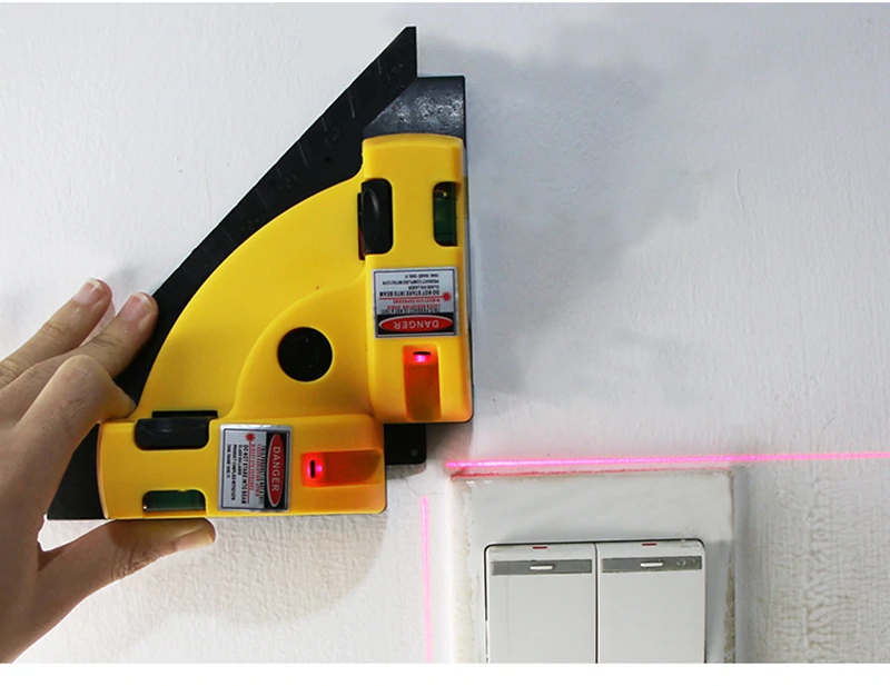 Right Angle 90 Degree Laser Level - High Quality Square Laser Measurement Tool - Image 2