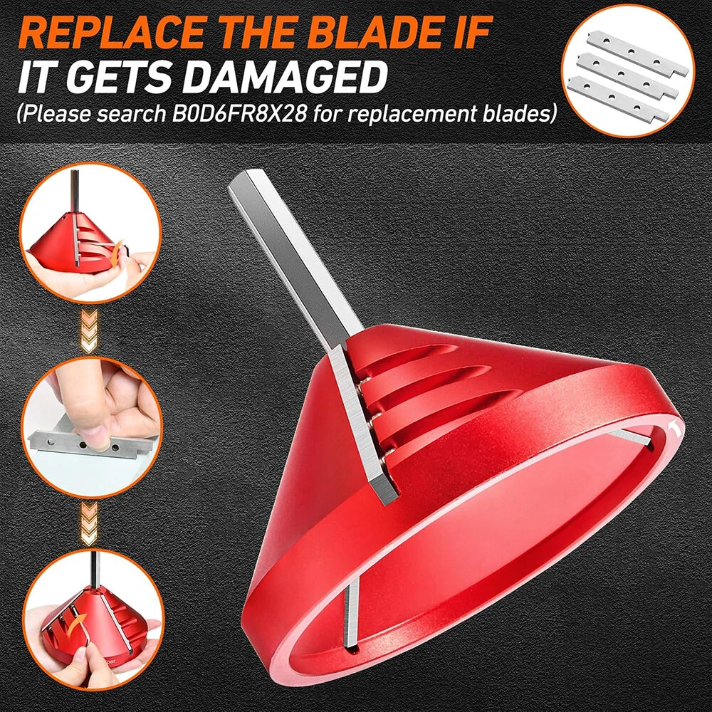 2 in 1 PVC Pipe Deburring Tool - Inner & Outer Chamfer Reamer for Plumbing - Image 4