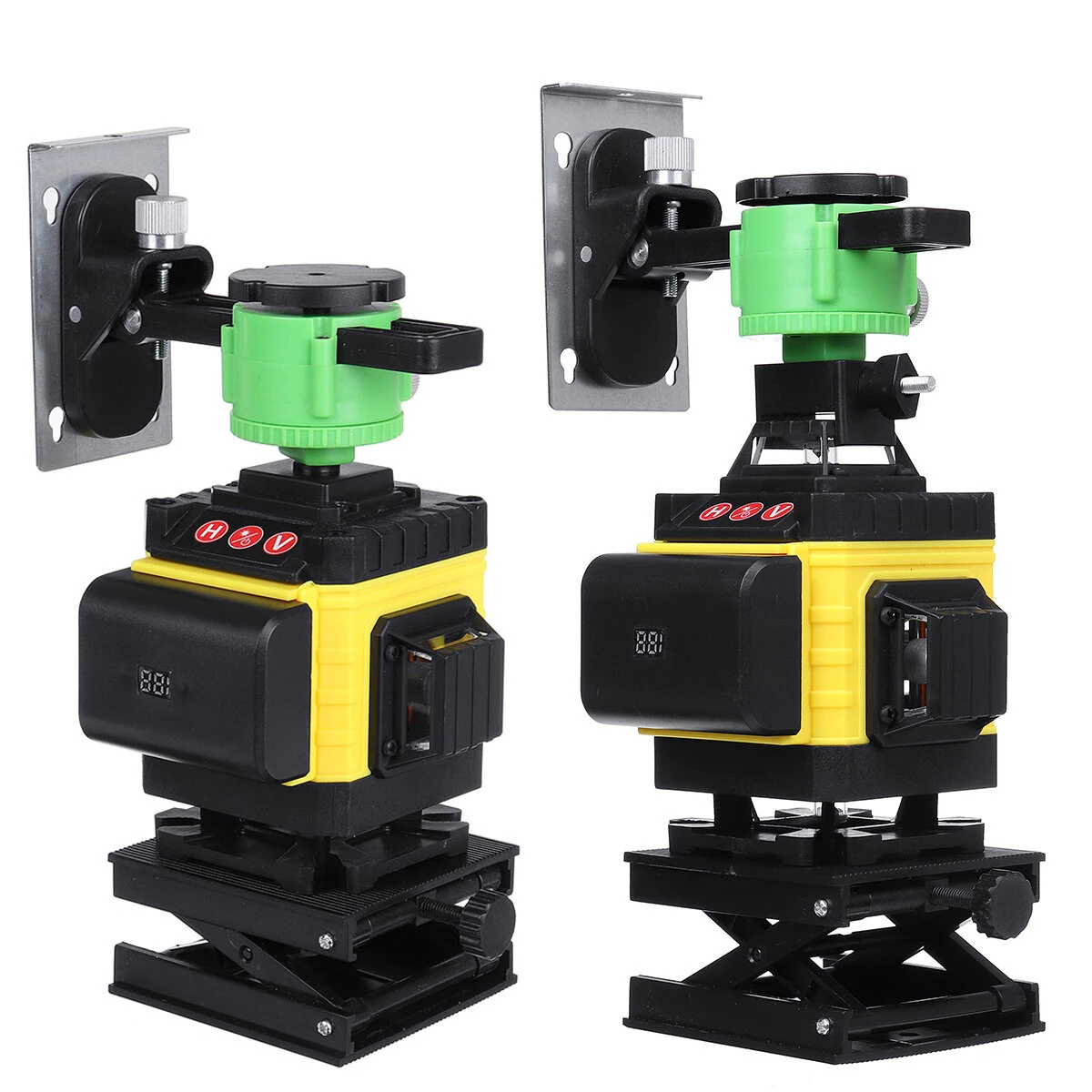 4D Green Laser Level - 12/16 Line Self-Leveling - 6000mAh Battery & 360° Rotary - Image 4