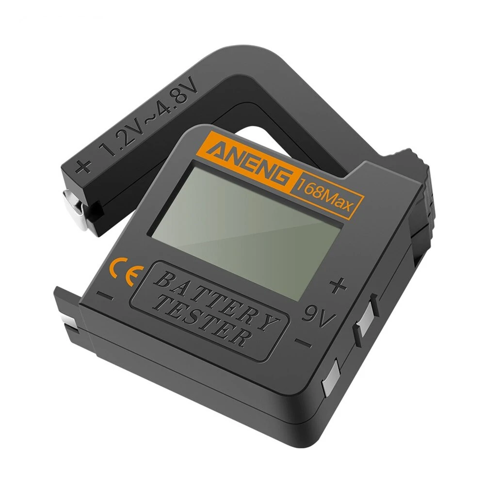 ANENG 168Max Battery Capacity Tester - Digital Load Analyzer for AAA AA Button Cells - Image 4