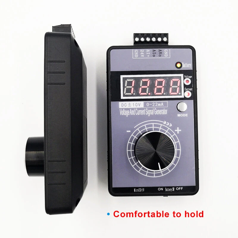 4-20mA 0-10V Signal Generator - Handheld Adjustable Voltage Current Simulator - Image 2
