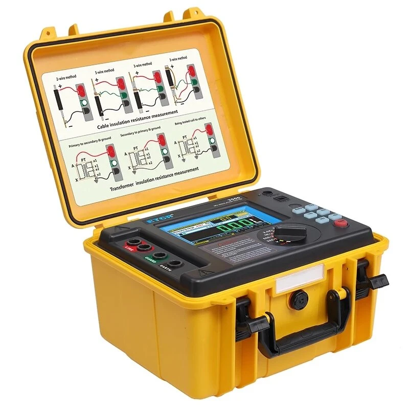 ETCR3500 High Voltage Insulation Resistance Tester | 0.5MΩ-2TΩ Megohmmeter - Image 3