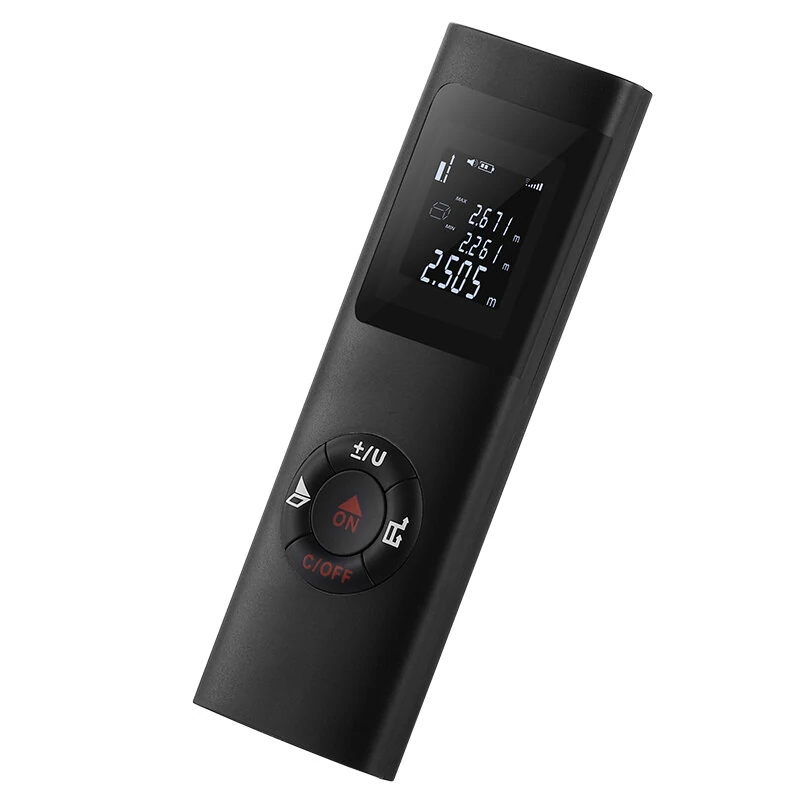 40M Laser Distance Meter - Handheld Electronic Rangefinder m/in/ft - IP54 Waterproof - Image 5