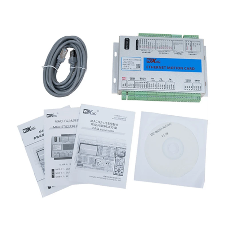 MACH3 Ethernet Motion Control Card | 3/4/6 Axis CNC Controller for Lathe & Engraver - Image 2