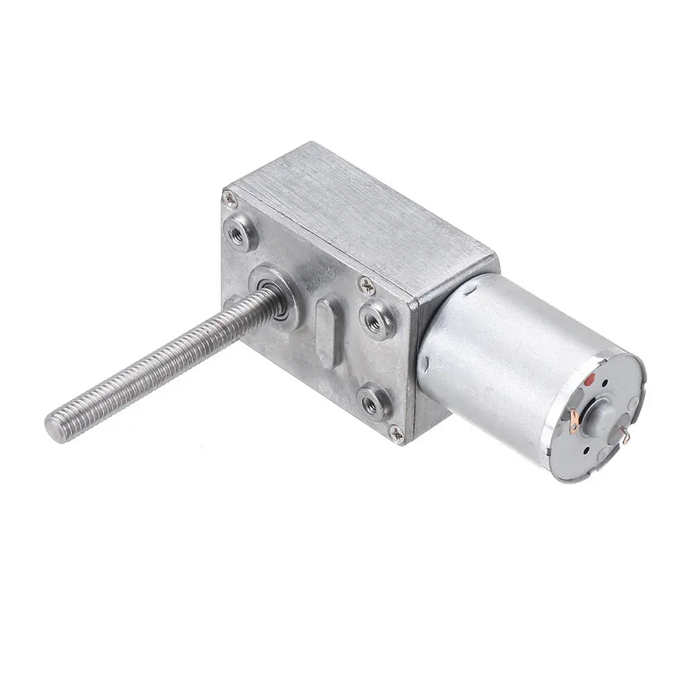 CHIHAI 24V 75RPM High Torque Turbo Worm Gear Motor | with Bracket & Coupler - Image 4