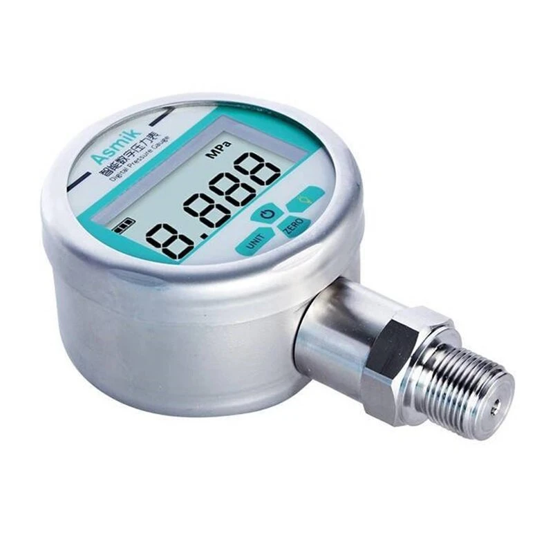 Stainless Steel Digital Pressure Gauge -100kpa to 5Mpa | Hydraulic Shockproof - Image 2