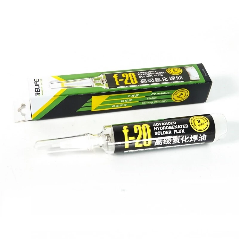 RELIFE F-20 Lead-Free No-Clean Solder Paste Flux | For SMD PCB Phone Repair - Image 4